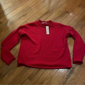 Alex Mill Red Rollneck Mariner Sweater NWT